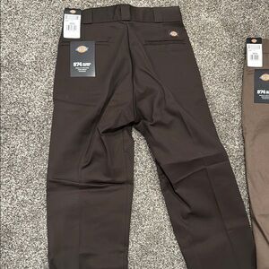 Dickies Men's dark brown Work Pants